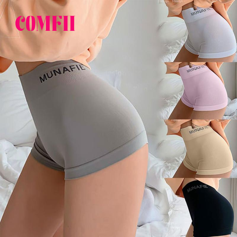 【Comfort Room】4pcs Athletic Short Shaping Stretch Women's Pants Seamless High Waist Underwear Girls