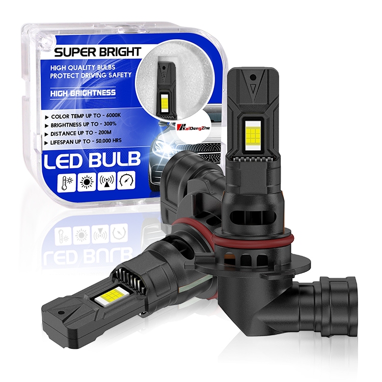 2 Chiếc 120W 18000LM Đèn Pha Ô Tô Led H1 H3 H4 H7 H11 9006 HB4 Bóng Đèn Sương Mù Ô Tô 12-24V Chùm Cao / Thấp 3570 Đèn LED Ô Tô Phụ Kiện Có Quạt Tích Hợp