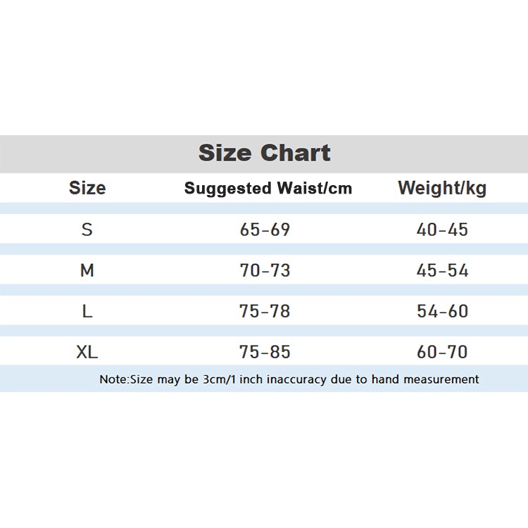 SAILBEE Women's UPF 50+ High-Waist Swim Pants & Snorkeling Bottoms (K001) — size chart