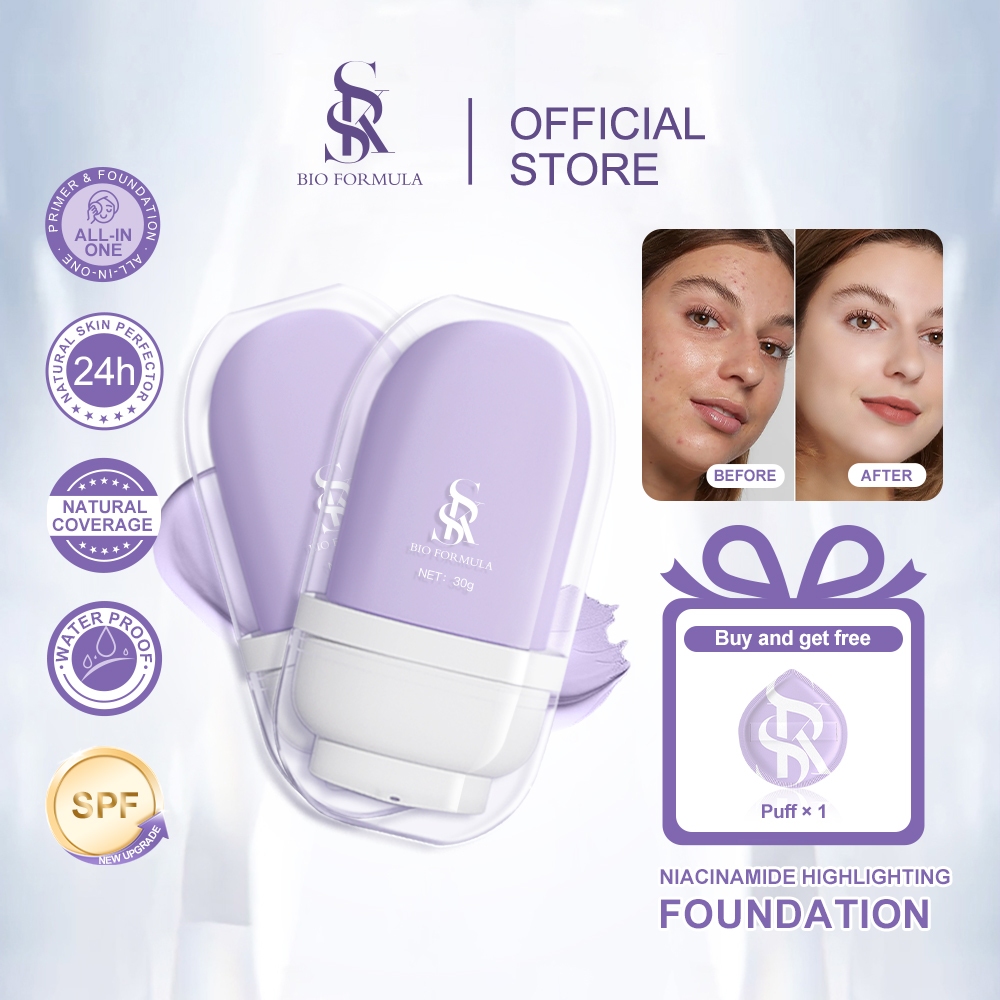 SKS BIO FORMULA Niacinamide Color-changing Foundation 30g