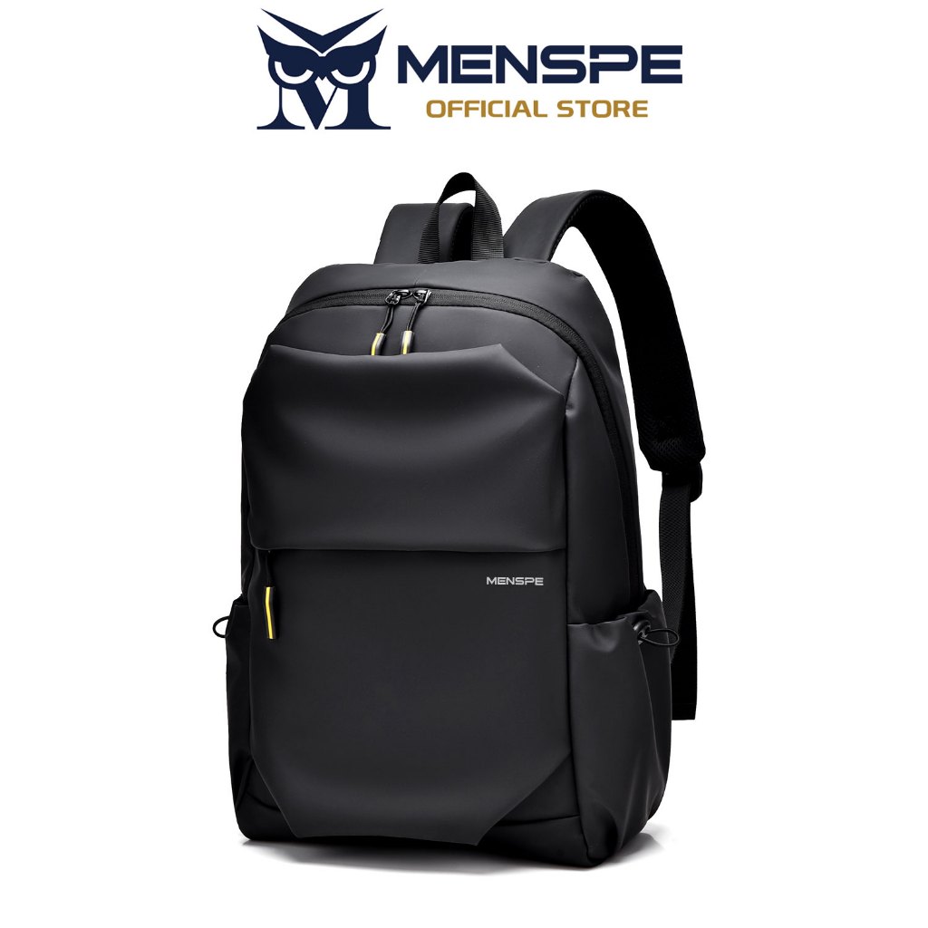 MENSPE Men Laptop Backpack Waterproof Travel Backpack Business Bag College Backpack Casual Shoulder