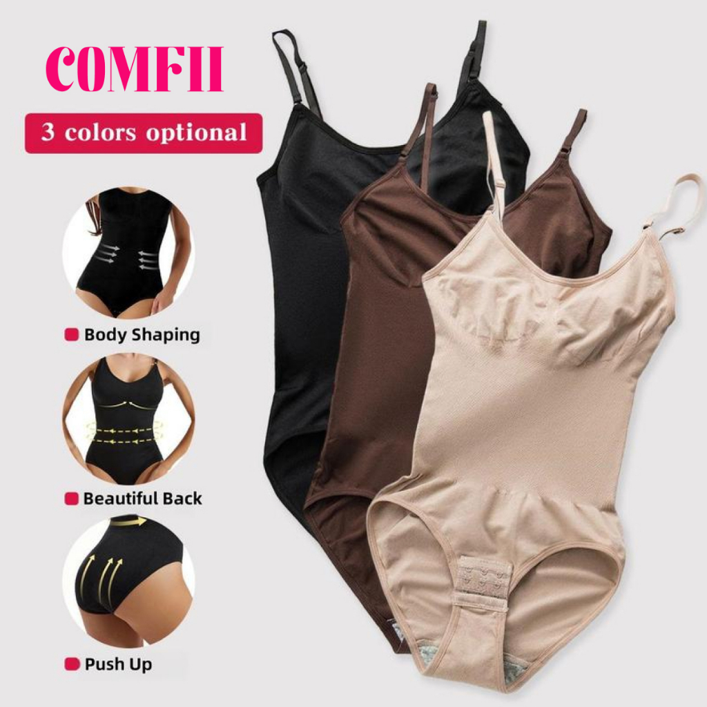 【Comfort Room】 Women's One-piece Shapewear Waist-cinching And Hip-lifting Thin Straps Skin-friendly
