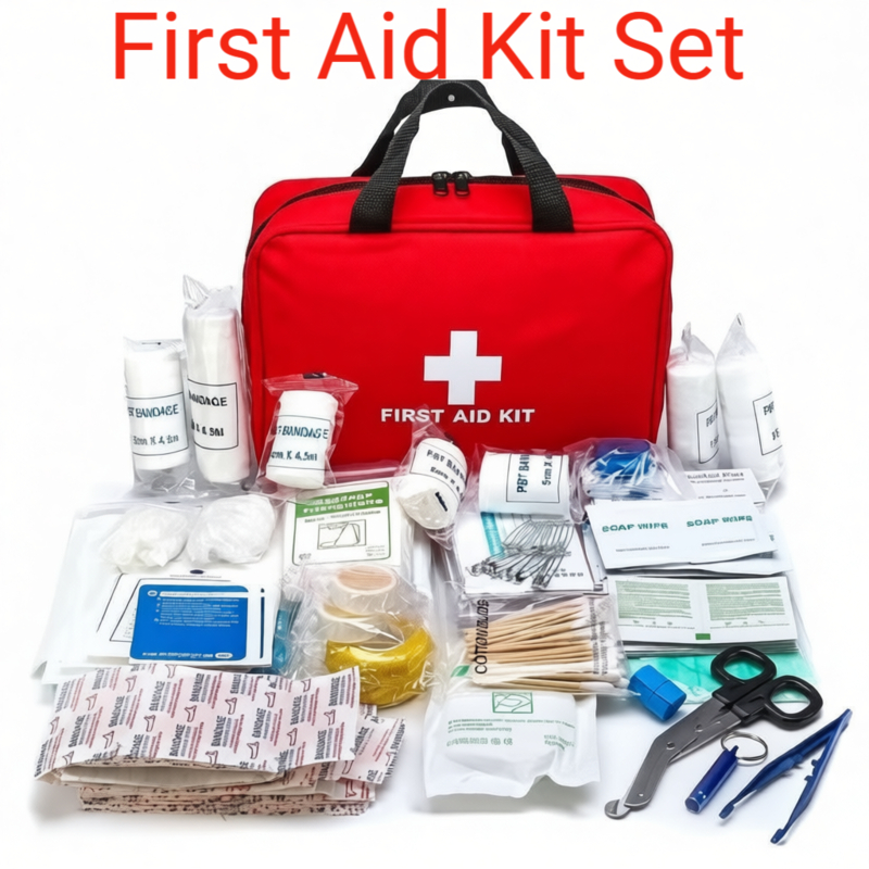 First Aid Kit Set medical supplies Essential Supplies for Home, Travel, and Outdoor Use