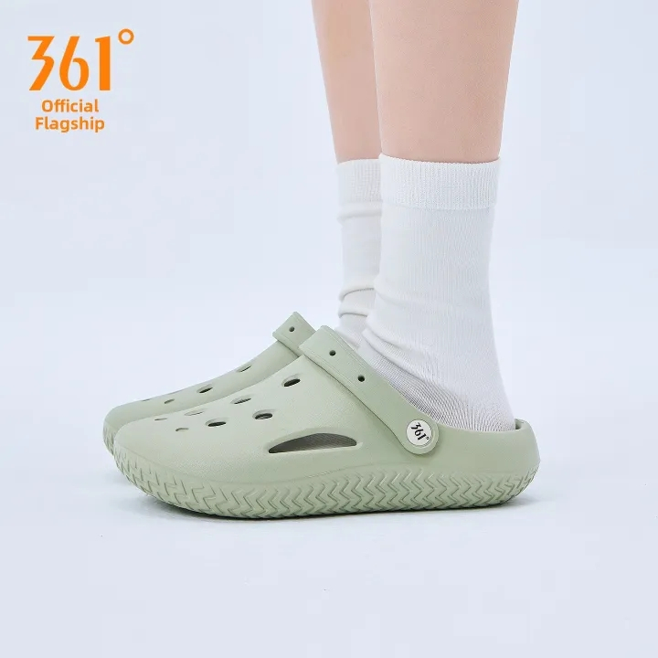 361 Degrees YanWu EVA Clogs Men Women Lightweight Non Slip Platform Thick Sole Outdoor Slippers Orig