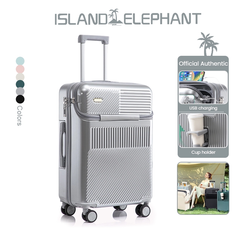 ISLAND ELEPHANT Japanese Style Luggage Travel Bag 20/24inch Laptop luggage With Laptop Compartment
