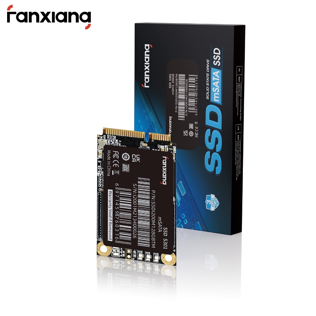 Fanxiang S301 2242 mSATA SSD 512GB 256GB 128GB Internal Solid State Drive For PC Laptops