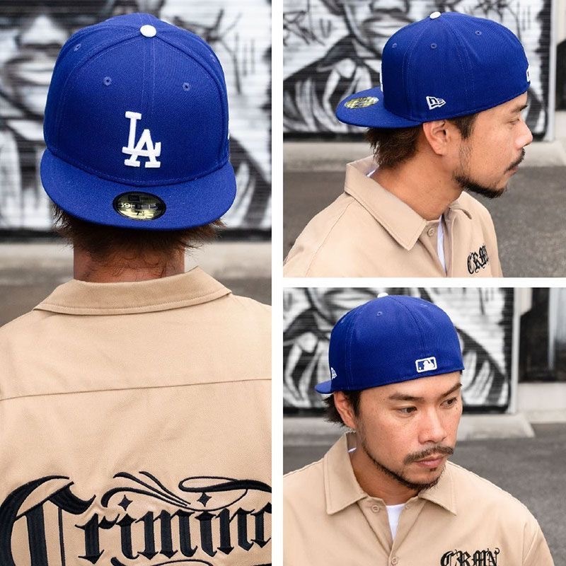 High Quality Korea MLB LA Hats Fully Closed Baseball Cap Fashion Outdoor Sports Hat CZ0Z