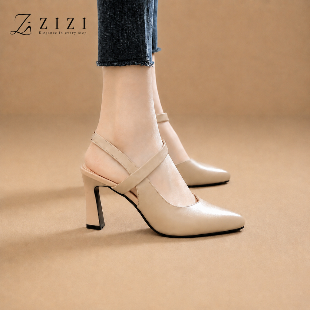 ZIZI - High Heel Sandals for Women Comfortable Party Wedding Elegant Korean Style Affordable Price R