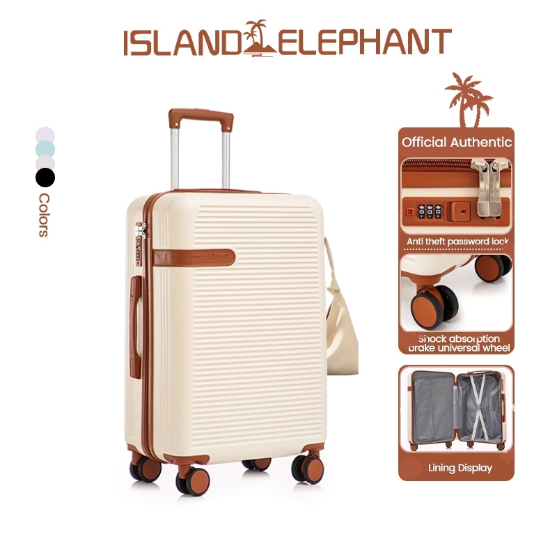 ISLAND ELEPHANT Luggage Travel Bag 14"20"24"28" British Luggage Trolley Bag Hand Carry Luggage Suitc