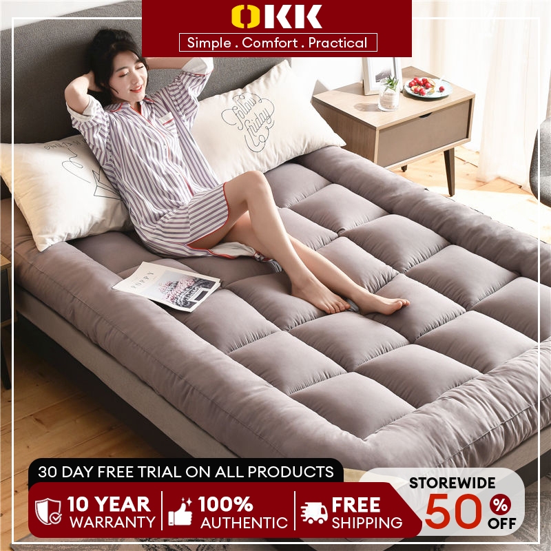 Foldable Matress Thicken Tatami Topper Mattress Single Queen King Mattress Topper