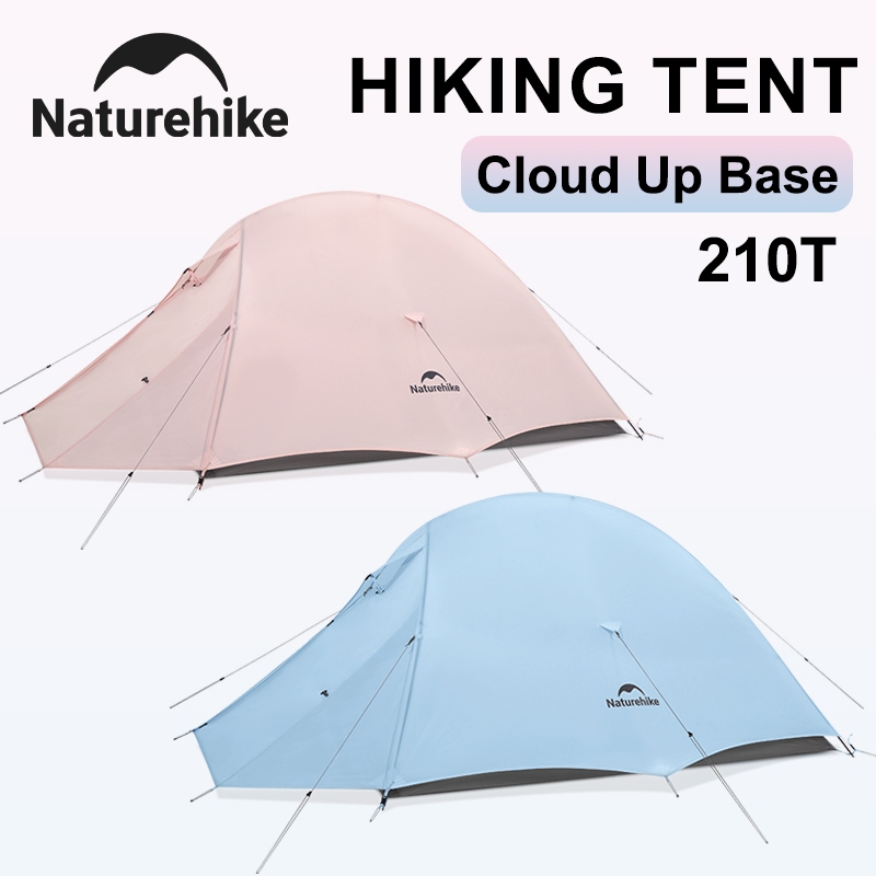 Naturehike Cloud Up Base Camping Tent 2 Person Tent Waterproof Outdoor Camp Hiking Ultralight 2 Peo