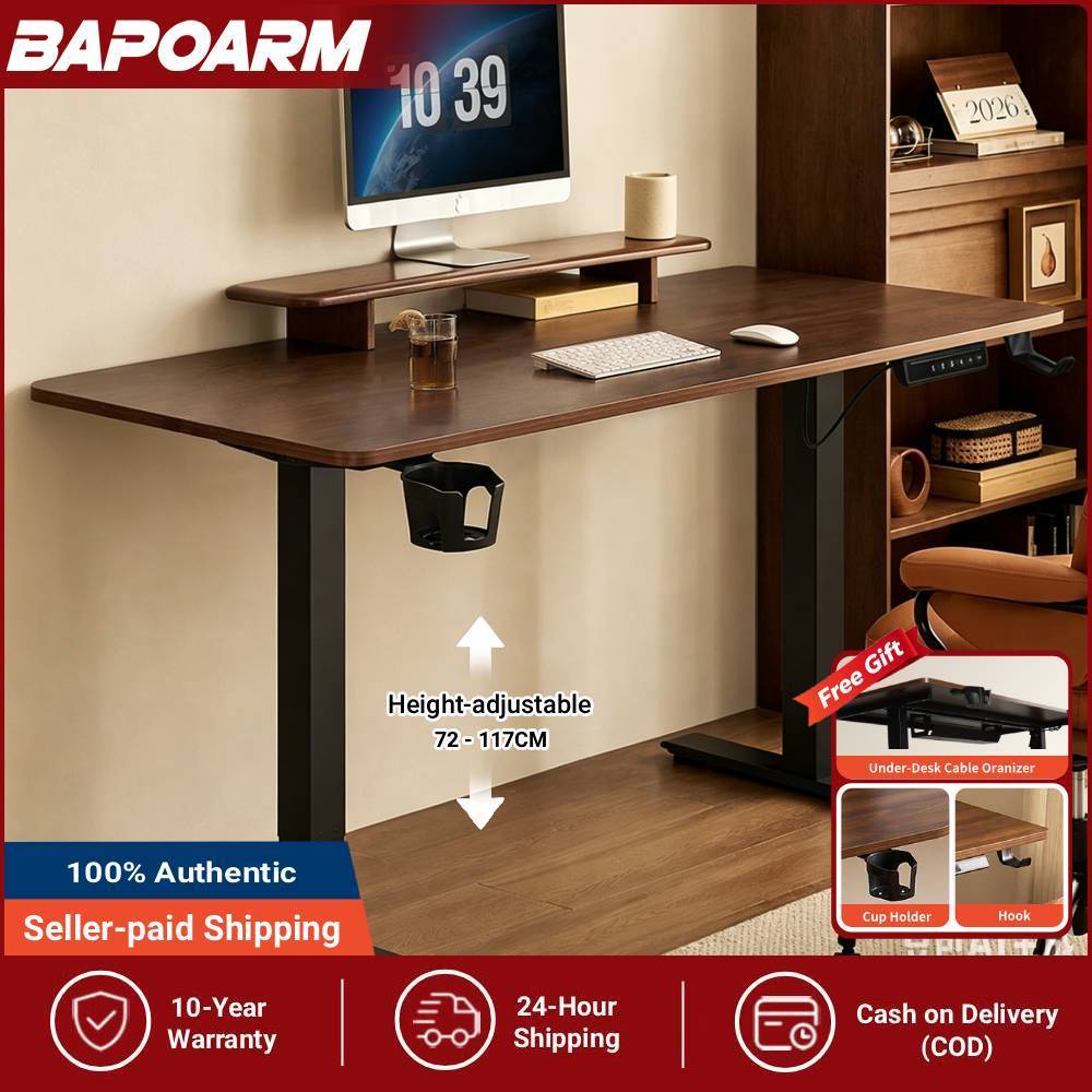 Bapoarm E3 Electric Standing Desk Adjustable Height Computer Table Smart Gaming Office Study Table