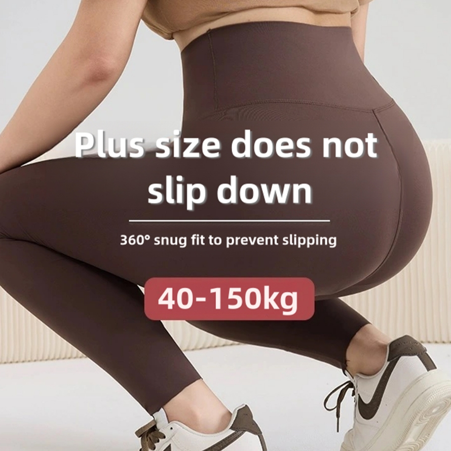 Oversized Pants Leggings For Women High-Waisted Plus Size Yoga Leggings Comfortable Stretchy Breatha