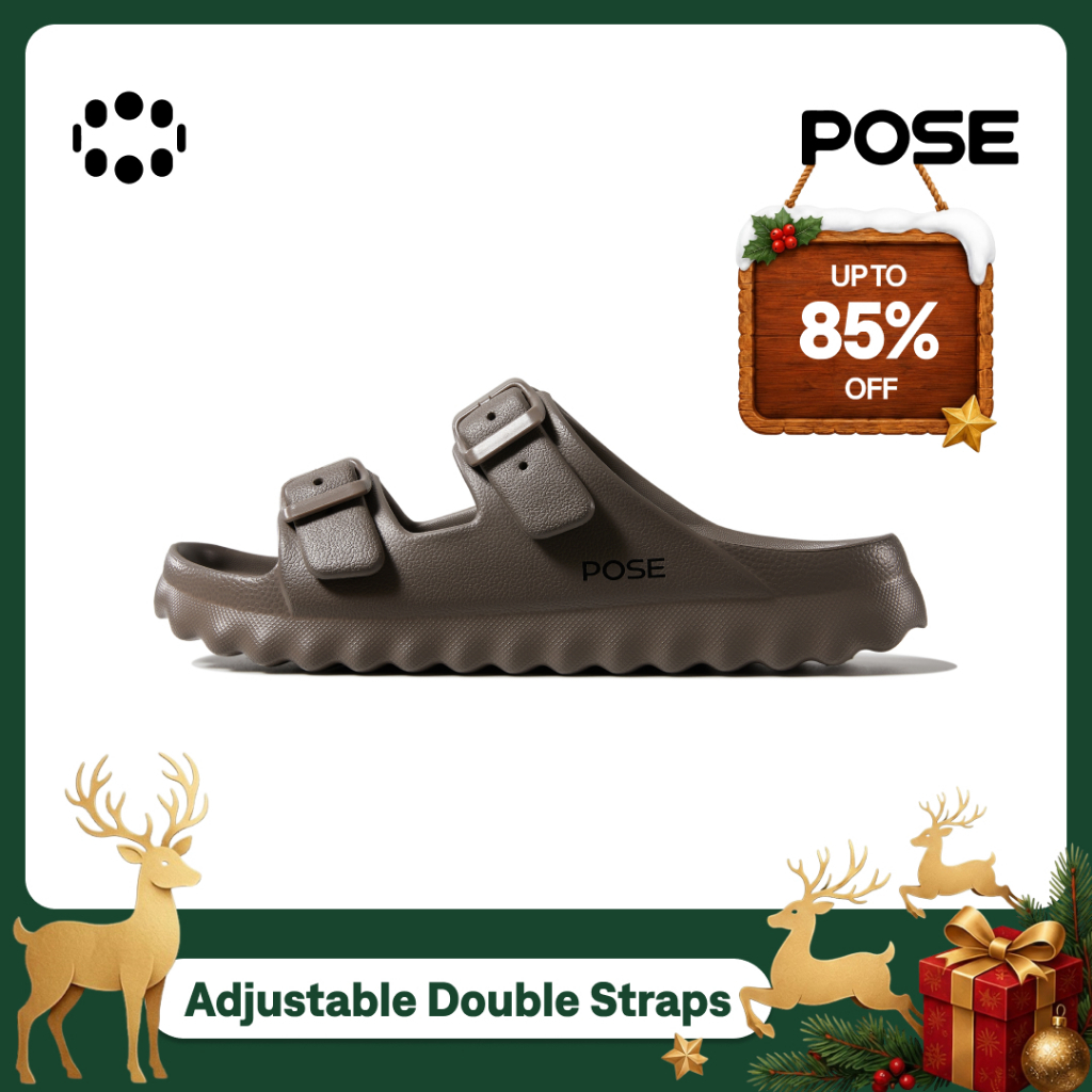 【Limited-time discount】POSE Coral fashion sandals For Women And Men Original Soft Indoor Outdoor P12