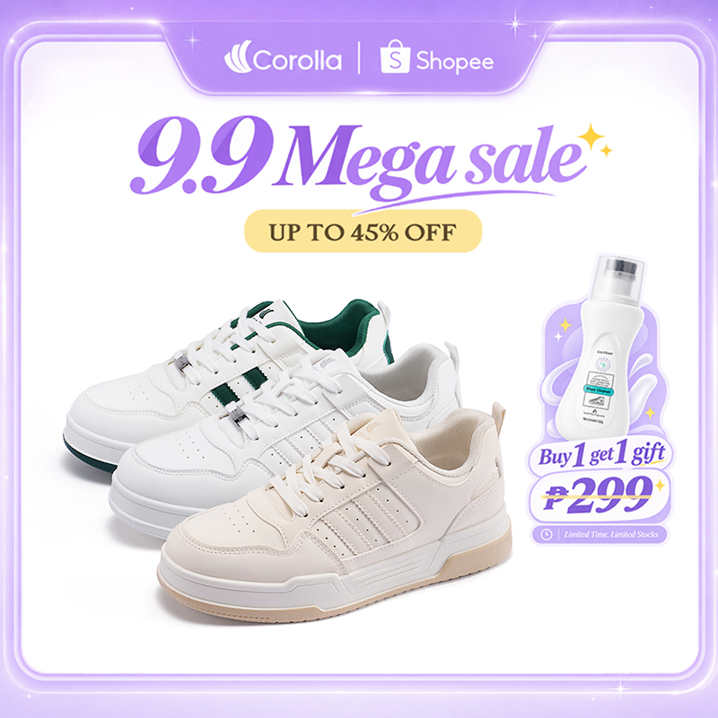 【Loved by 999+】COROLLA Candy Women's shoes white Thick Bottom sneakers Premium & Eye-Catching Desig