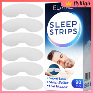 ELAIMEI Anti Snoring Sleep Strips Disposable Mouth Strips Tape Reduce Mouth Dryness Sore Throat Snoring Solution 90pcs