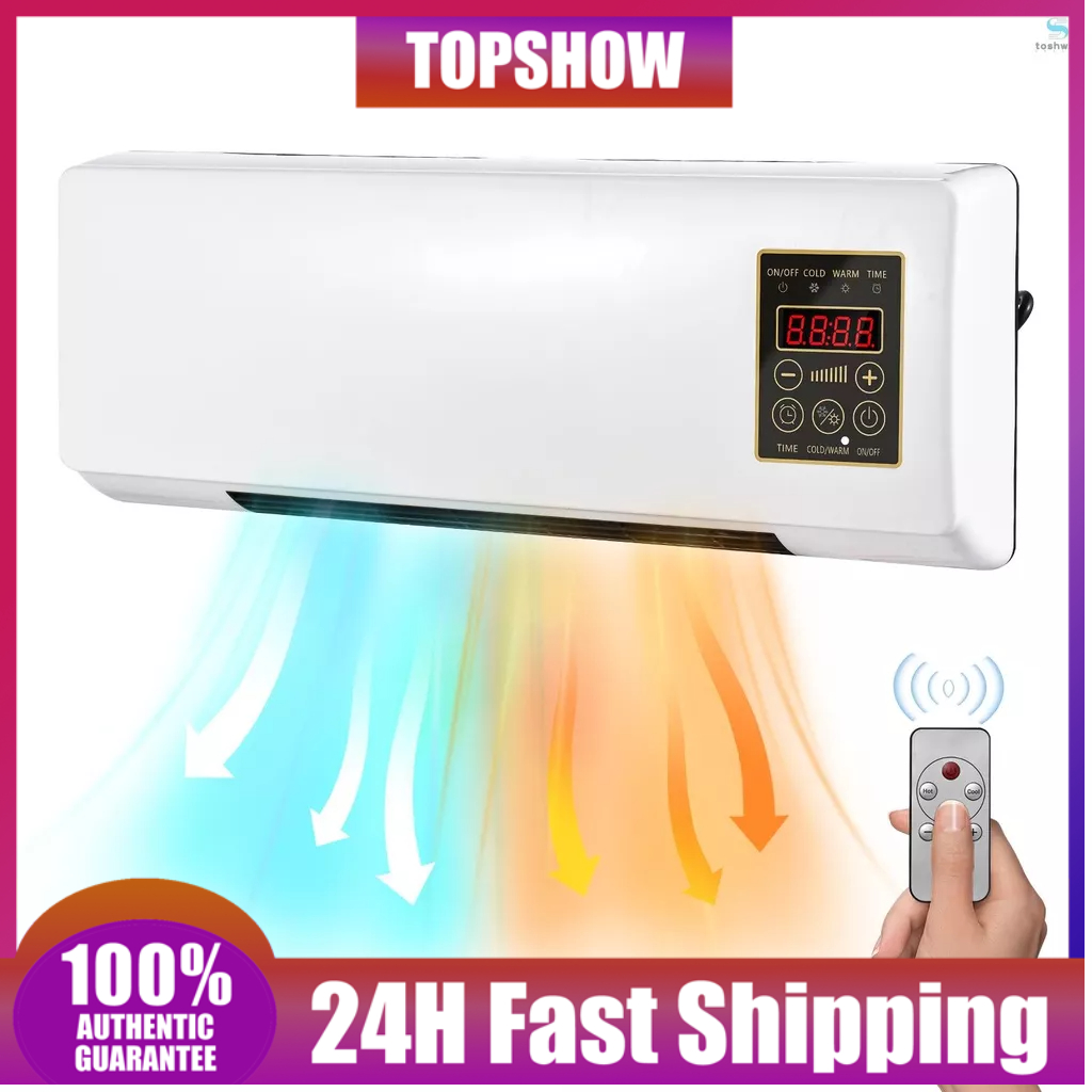 Portable Heater and Air Conditioner Combo Wall Mounted Desktop 2in1  Electric Heater Air Conditioner for Household Bedroom Heating and Cooling  with Timing Function Delay Shu | Shopee Singapore