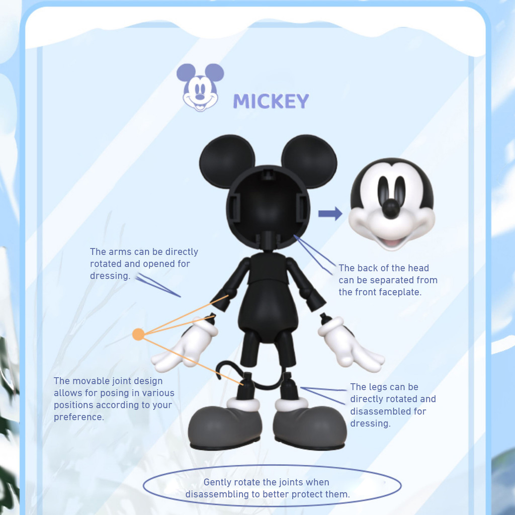 HIPLAY Morstorm Disney : Mickey/ Daisy/ Goofy/ Minnie/ Donald Duck