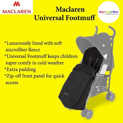 maclaren universal footmuff