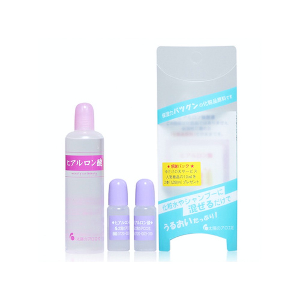 Taiyou No Aloe Hyaluronic Acid Moisturizing Essence Serum 10ml 80ml 10mlx2 Ship From Sg 100 Authentic Shopee Singapore