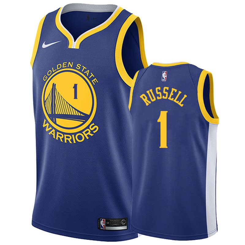 warriors russell jersey