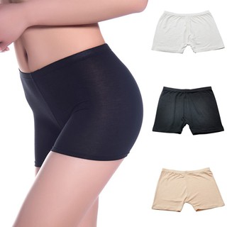 Image of Women Soft Elastic Model Safety Under Short Pants Safety Shorts