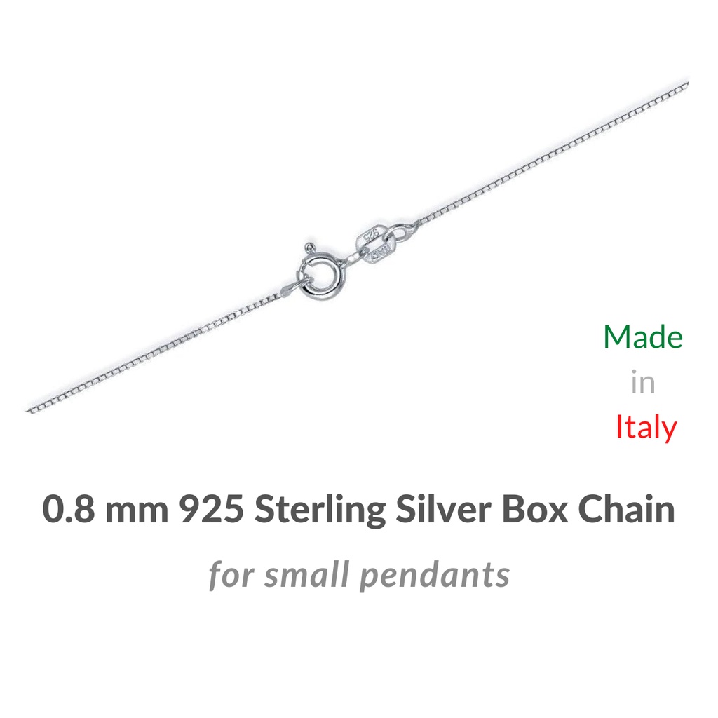 1.5mm Singapore Rhodium plated over 925 Sterling Silver Chain 16,18,20,22,24,30" 