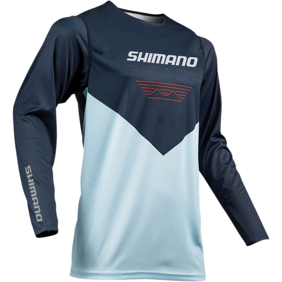 Shimano Men's Outdoor Sports Fishing Shirt Long Sleeve Anti-UV Fishing Jackets 