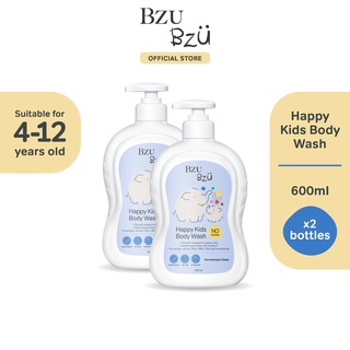 BzuBzu Happy Kids Body Wash Bundle Deal, 600ml | Designed for Sensitive Skin