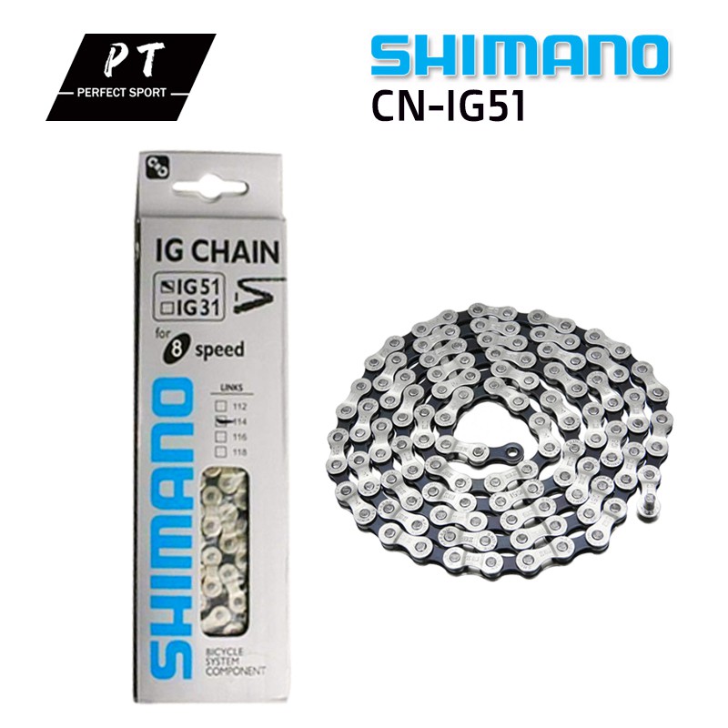 Shimano IG51 MTB Bike Chain 6/7/8 Speed Shinamo Bicycle Chain 116-Links