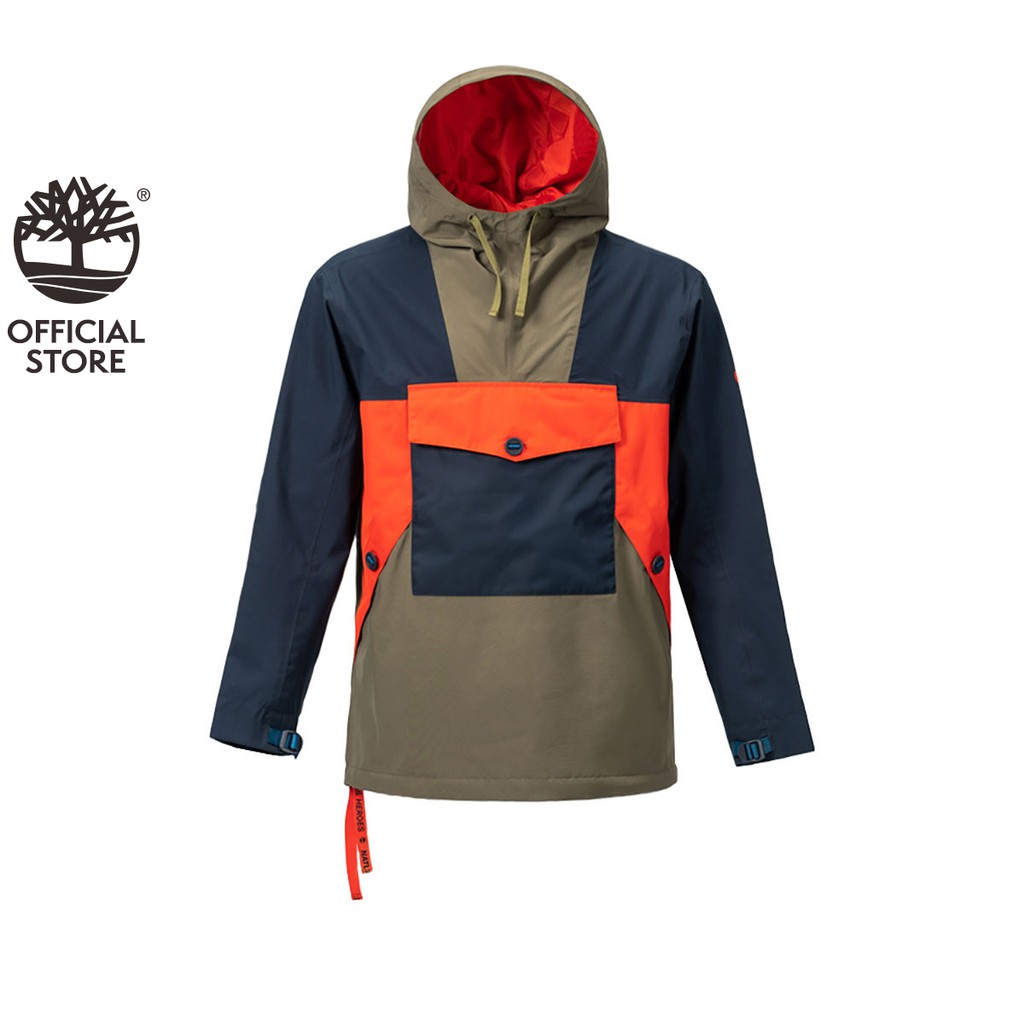 timberland jacket red