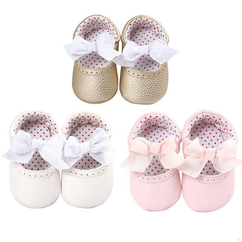 Babies Shoes Soft Bottom PU leather First Walkers #7