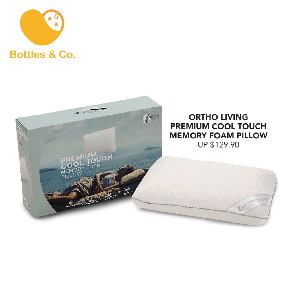 ortho living memory foam pillow