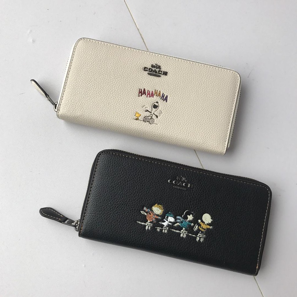 Limited Free Shipping) Women's Wallet F16122 Graffiti Long Wallet Zip  Wallet | Shopee Singapore
