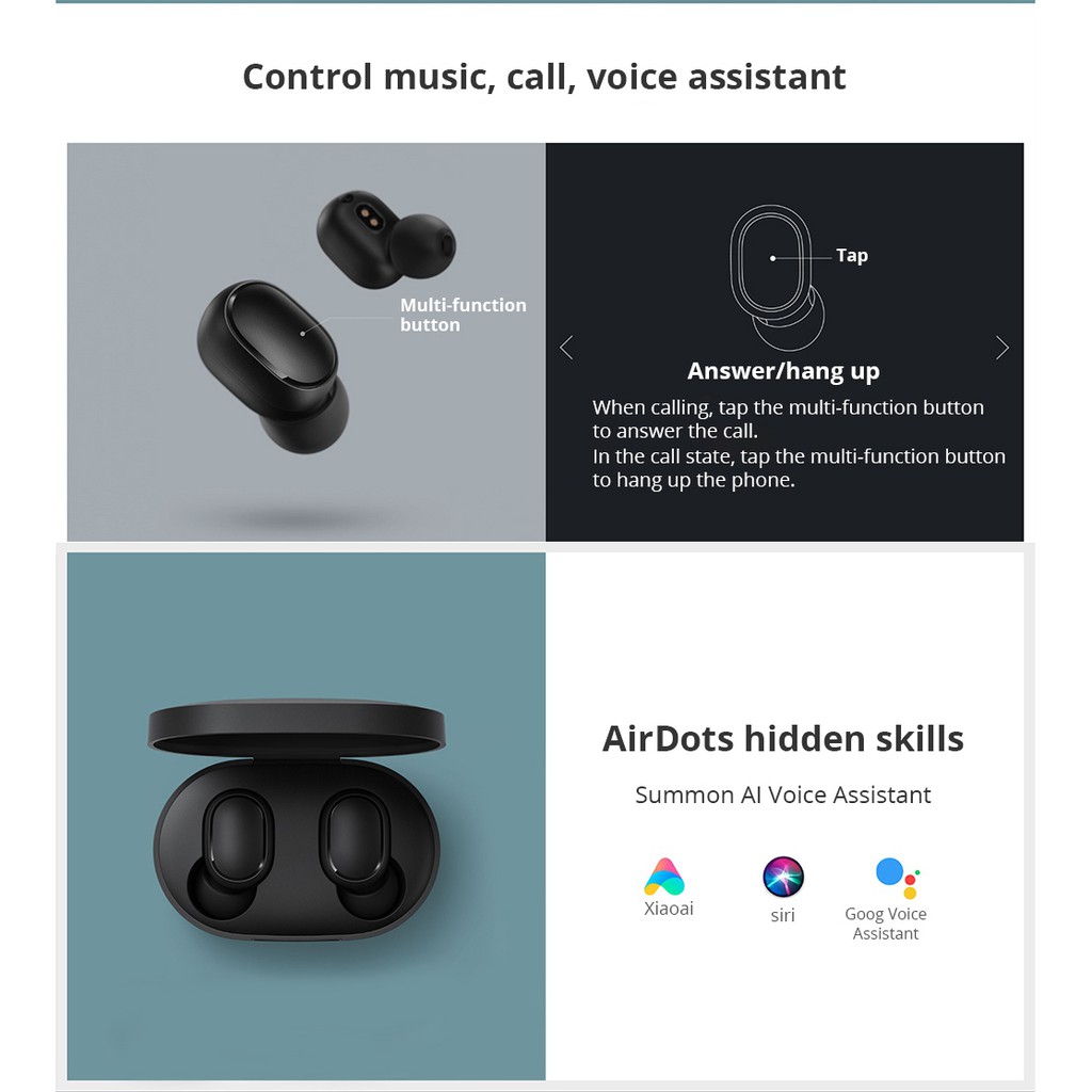 redmi airdots tws bluetooth basic