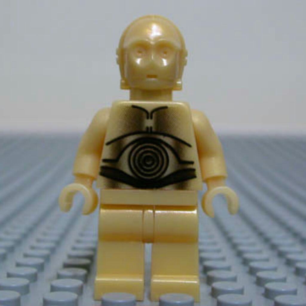 lego gold c3po