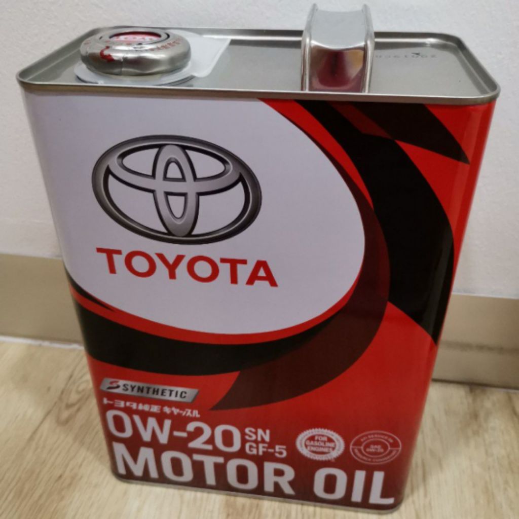 Toyota 0w20 1л артикул