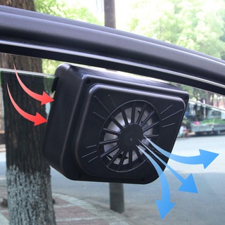 suitable for Most Cars,White Solar Car Fan Auto Power Air Vent Fan for Car,portable Saving Energy Vehicle Window Cooler Fan Car Exhaust Fan Cooler Circulate Ventilator 