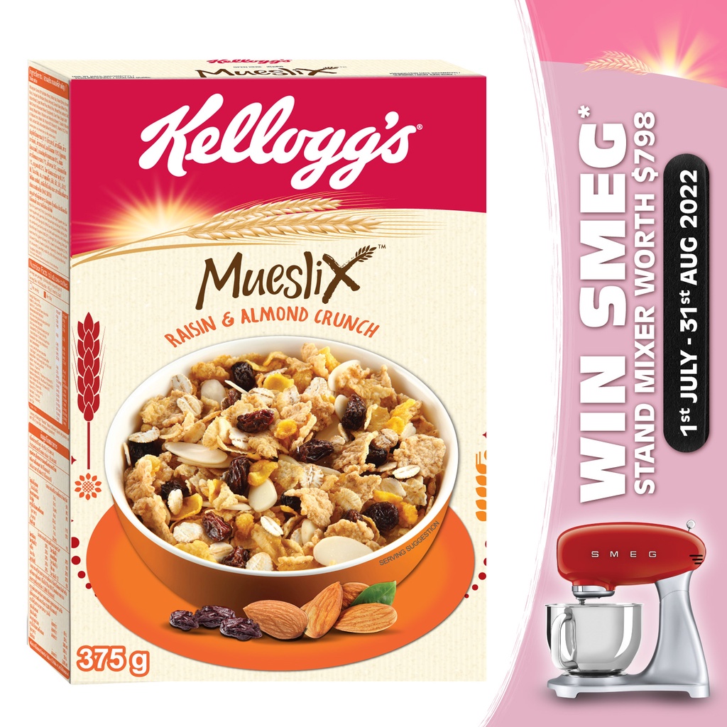 Kellogg's Mueslix, Raisin & Almond 355g Shopee Singapore