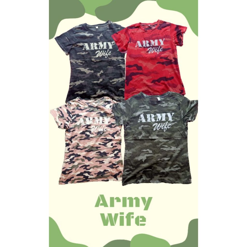 cute women's camo shirts