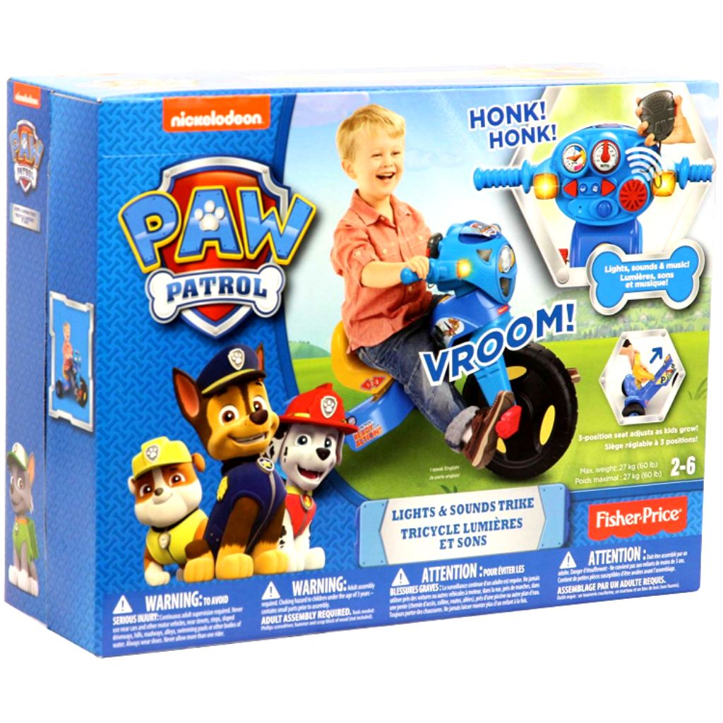 fisher price paw patrol trike