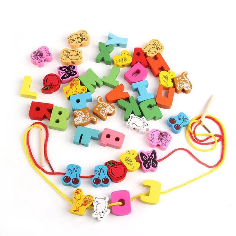 bead threading toy