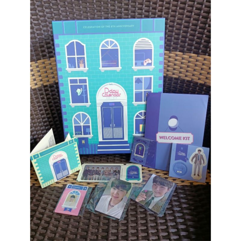 Sharing BTS FESTA DAY DAY CALENDAR CELEBRATION OF 8TH ANNIVERSARY 