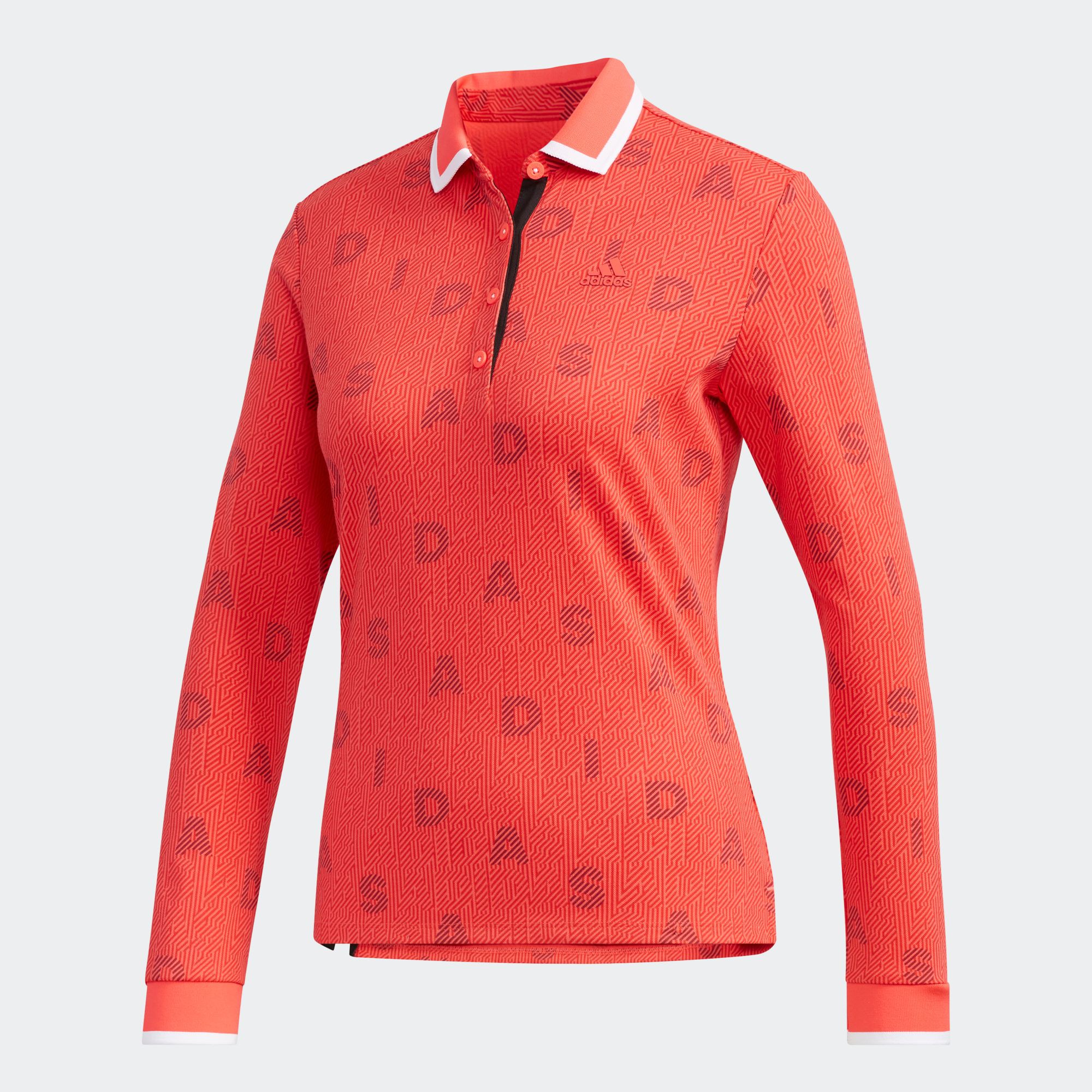 adidas long sleeve golf shirt