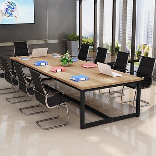 Conference table long table simple modern office long table conference ...