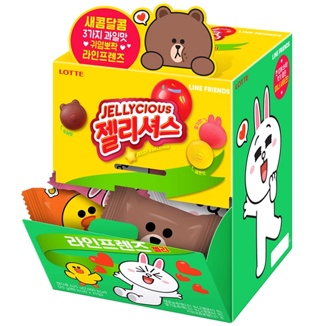 Lotte Confectionery Jellies Line Friends Jelly Shopee Singapore