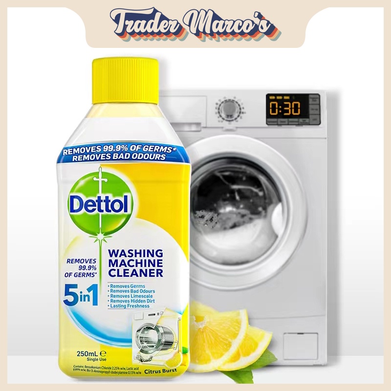 [SG Seller] 250ML Dettol washing machine cleaner/Remove 99.9 of Germs