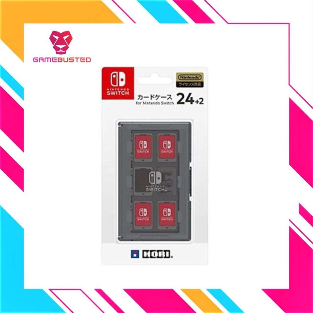 Hori Game Card Case 24 + 2 for Nintendo Switch Black (NSW025U