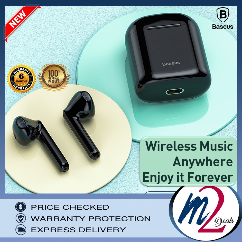 baseus wireless earphones w09
