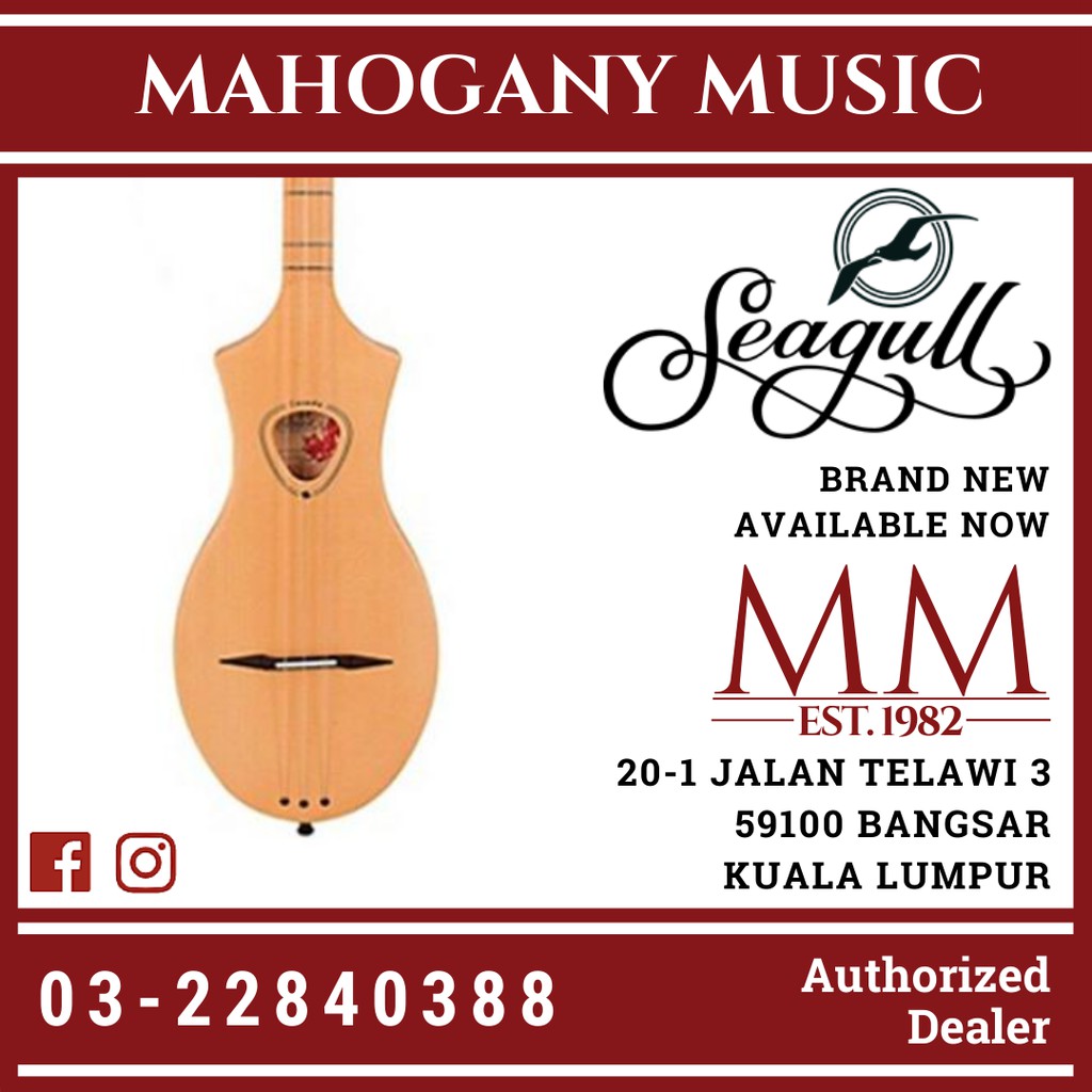 Seagull M4 Spruce Merlin 4 String Dulcimer 39227 Shopee Singapore
